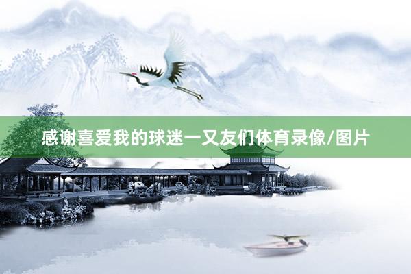 感谢喜爱我的球迷一又友们体育录像/图片