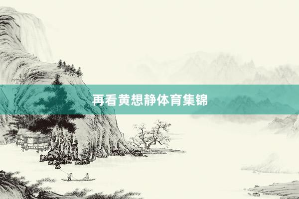 再看黄想静体育集锦