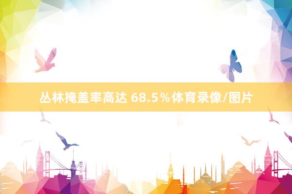丛林掩盖率高达 68.5％体育录像/图片