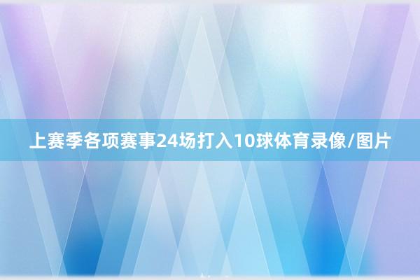 上赛季各项赛事24场打入10球体育录像/图片